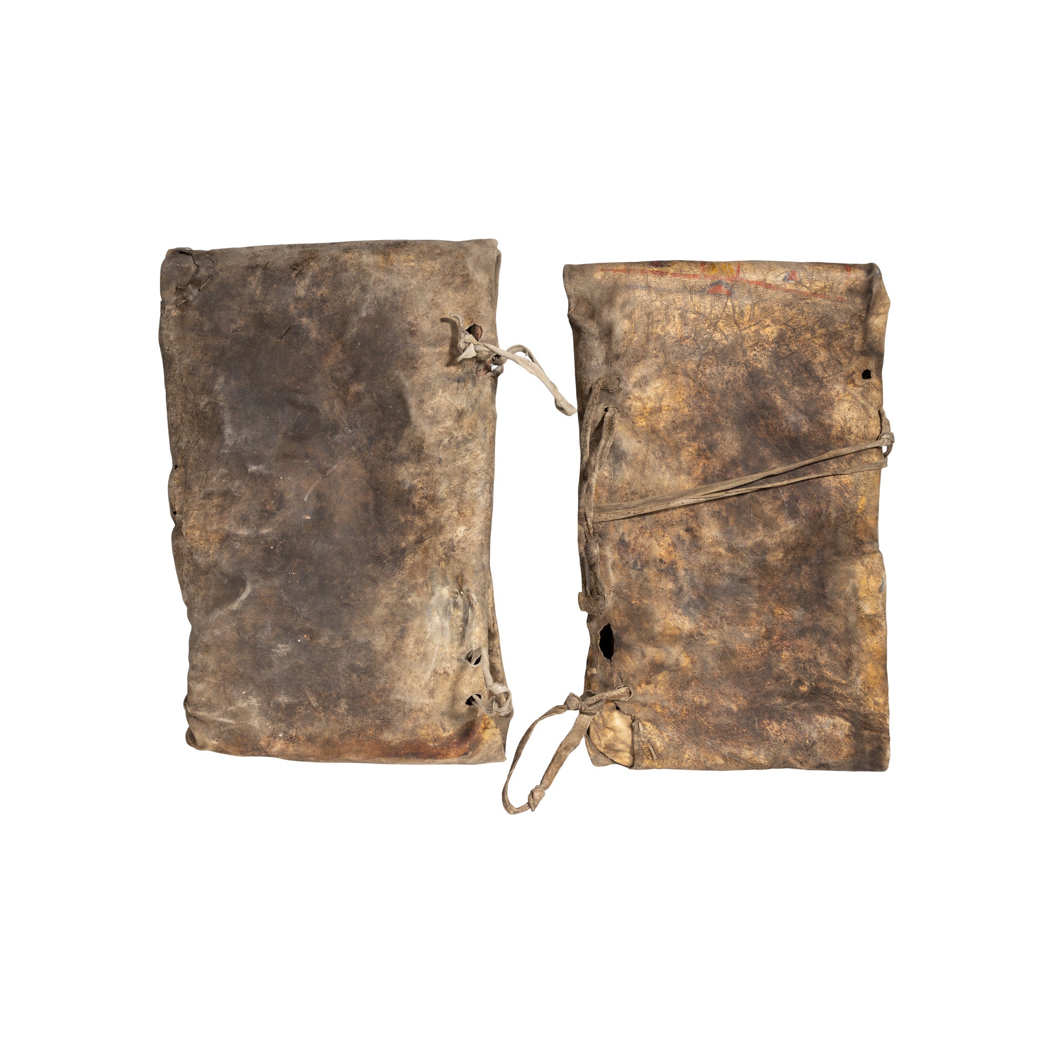 Matched Pair Blackfeet Parfleche Packets