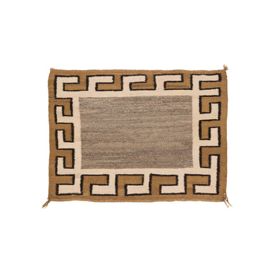 Navajo Crystal Single Saddle, Native, Weaving, Single Saddle Blanket