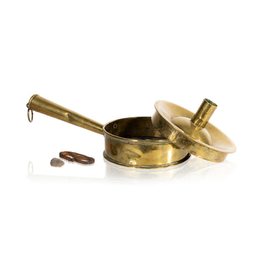 Brass Tinder Box, Furnishings, Decor, Candle Holder