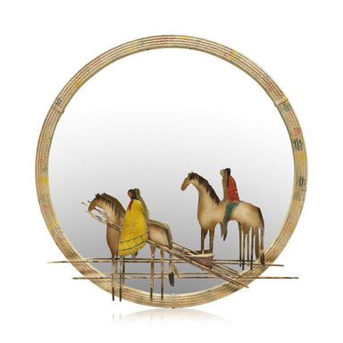 Native American Wall Mirror, Furnishings, Decor, Mirror