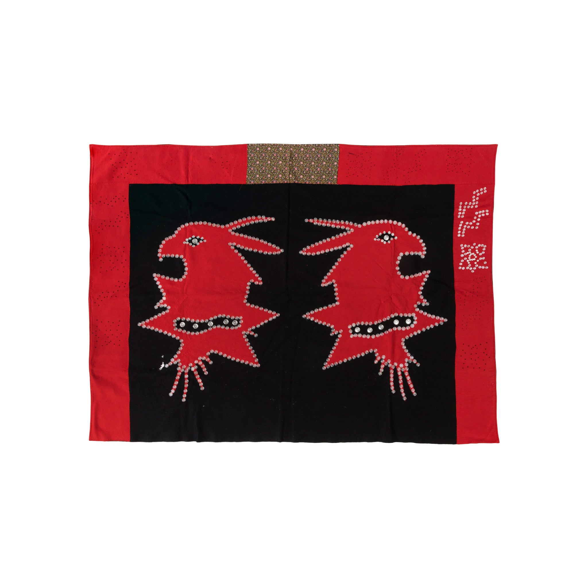 Northwest Coast Haida Button Blanket, Native, Garment, Robe