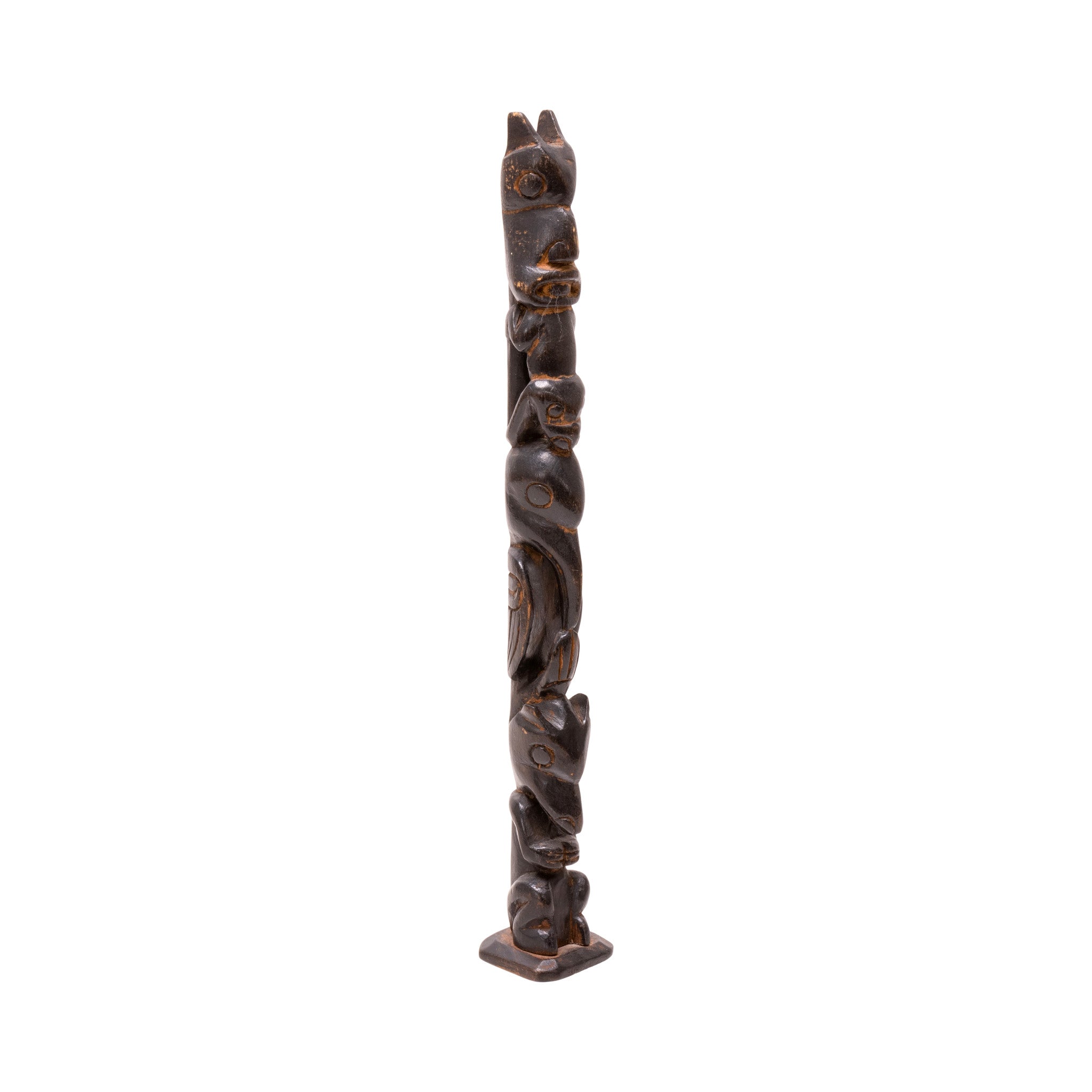 Northwest Coast Tlingit Totem, Native, Carving, Totem Pole