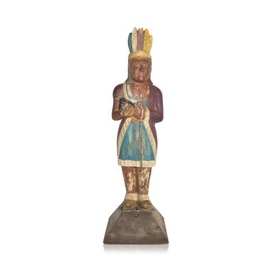 Cigar Store Indian, Furnishings, Decor, Cigar Store Indian