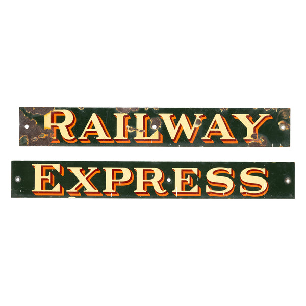Railroad Express Depot Sign, Western, Other, Artifacts