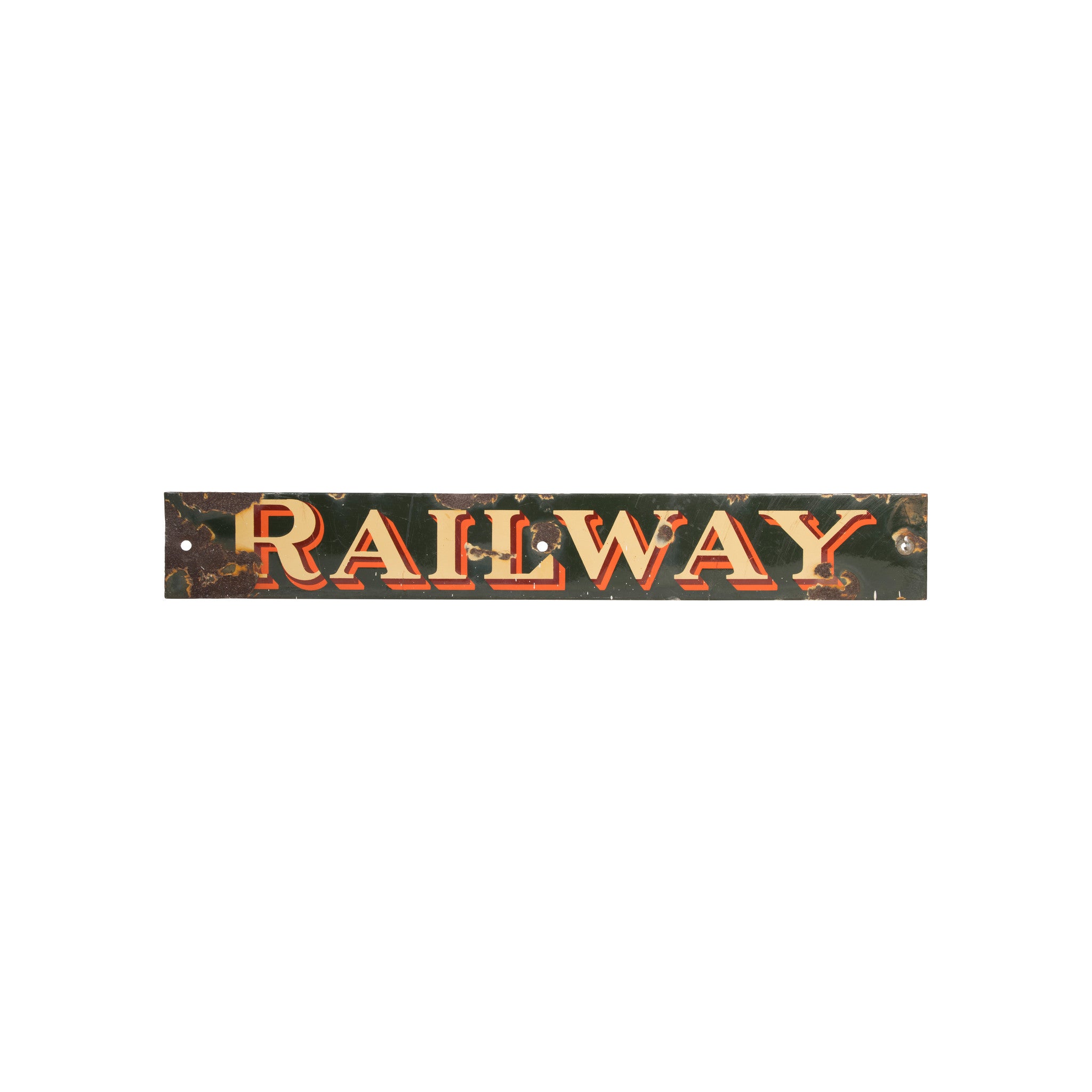 Railroad Express Depot Sign