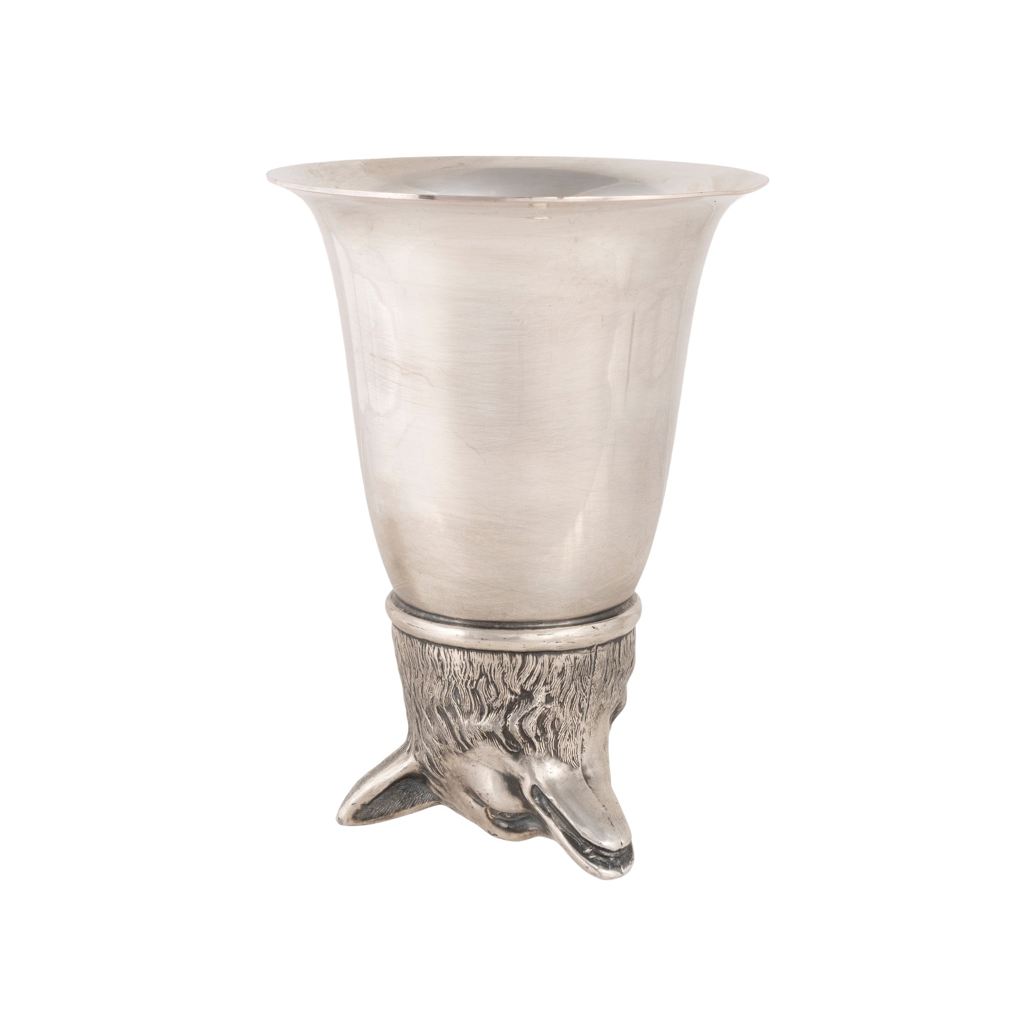 Set of 7 Silverplate Stirrup Cups