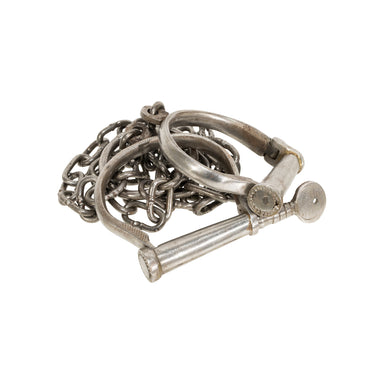 Screw Leg Irons, Western, Law Enforcement, Leg Irons