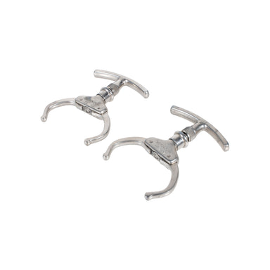 Pair Iron Claw Restraints, Western, Law Enforcement, Handcuffs