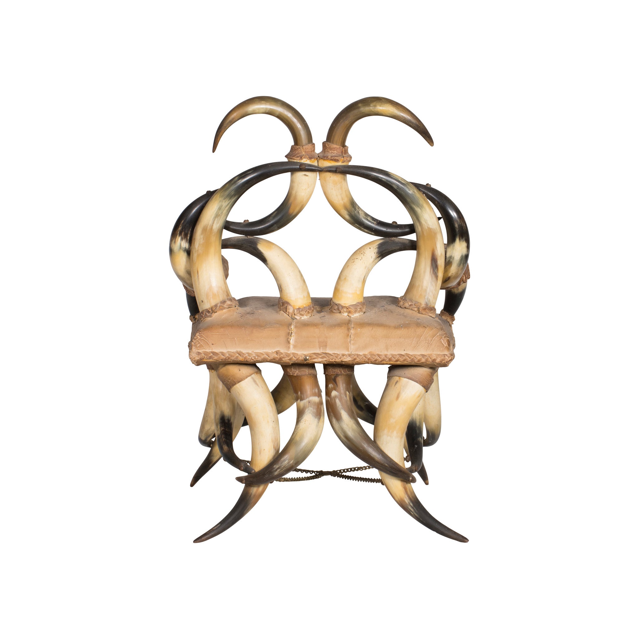 Vintage Horn Side Chair