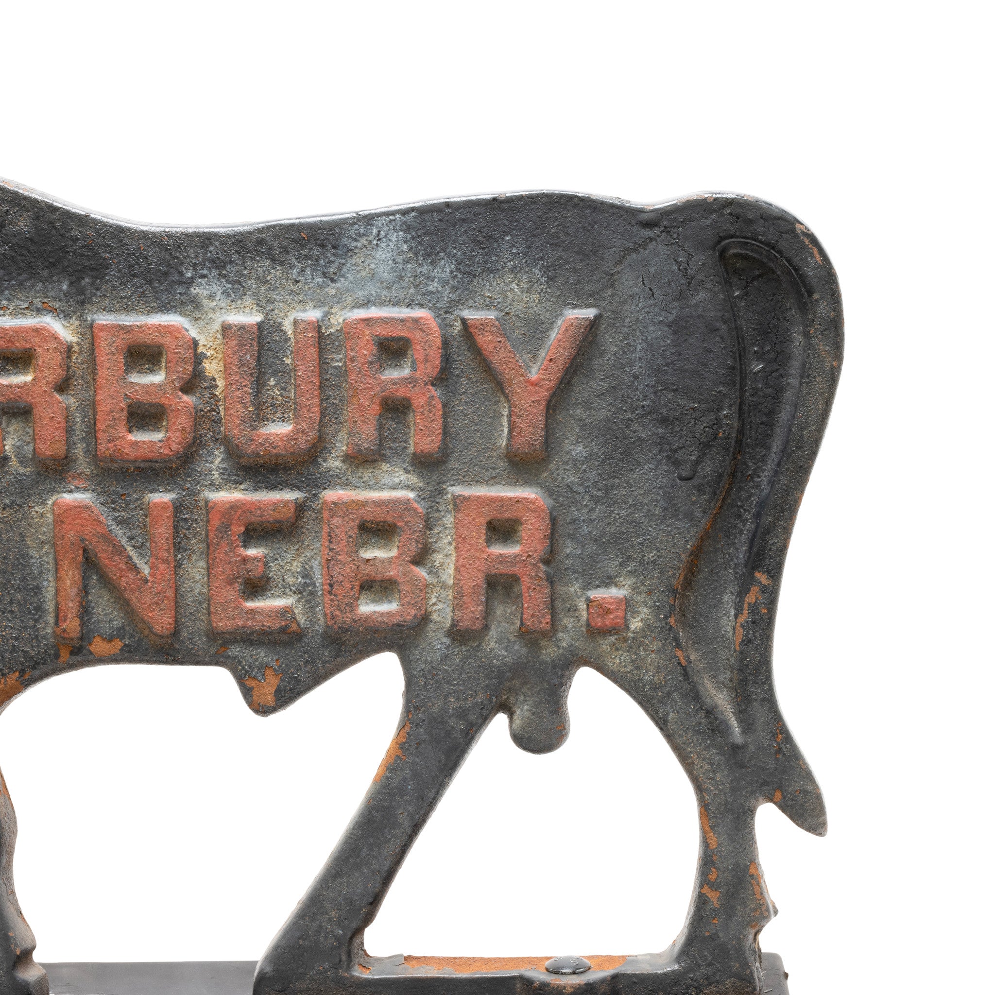 Fairbury Bull Cast Iron Windmill Weight