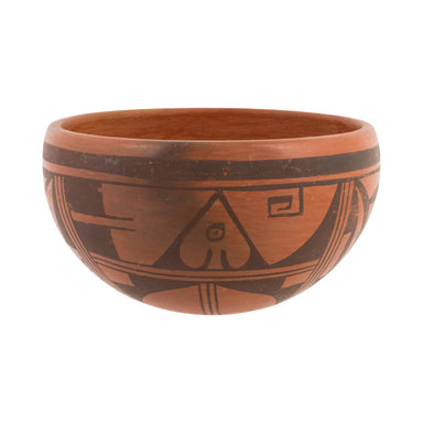 Hopi Bowl, Native, Pottery, Historic