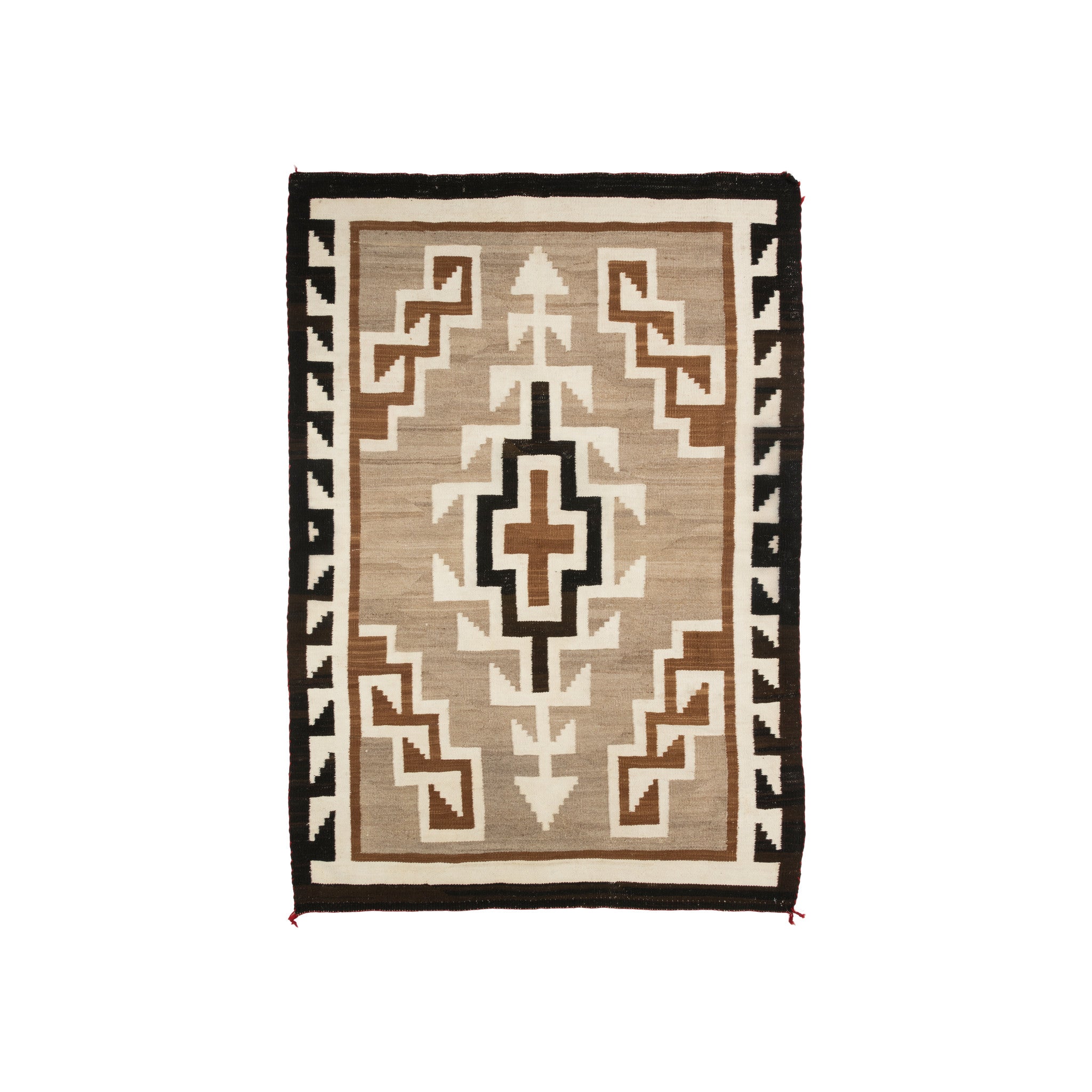 Navajo Two Grey Hills, Native, Weaving, Floor Rug