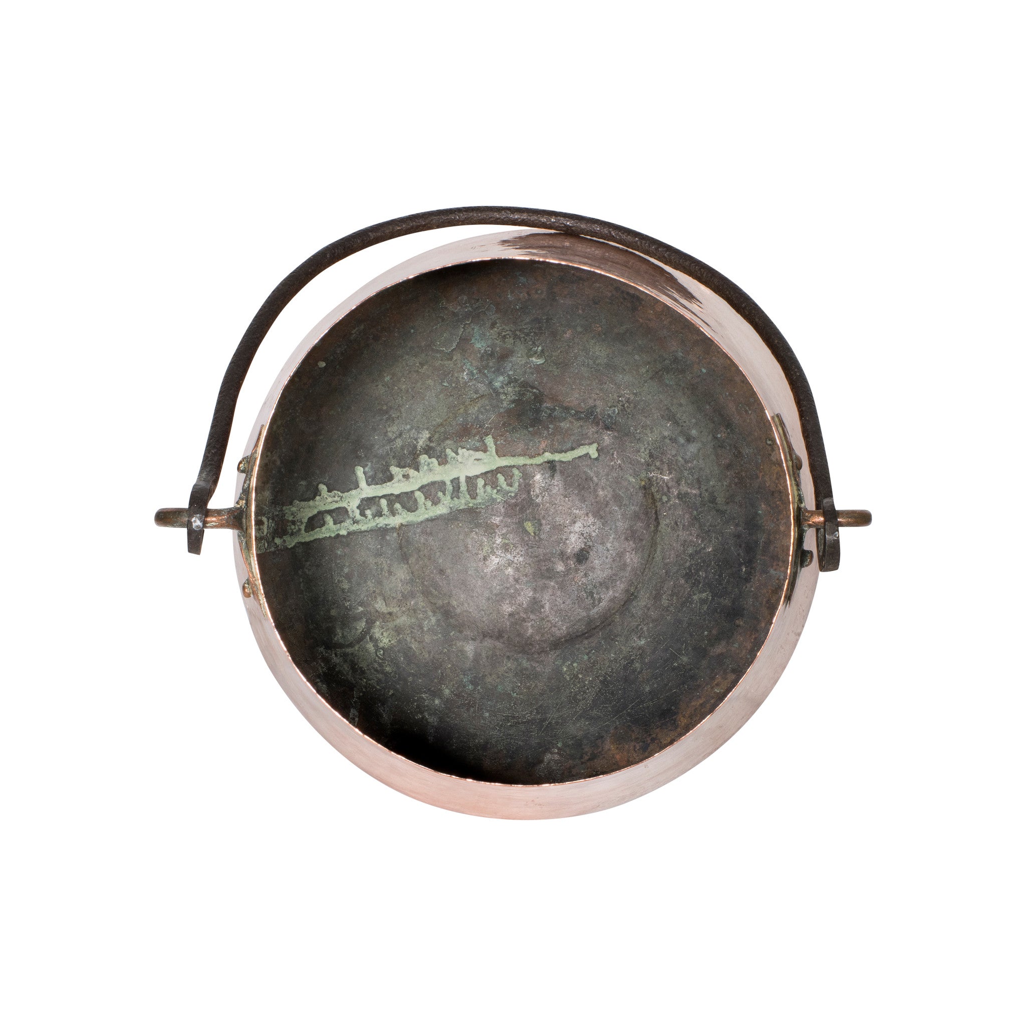 French Copper Lidded Stock Pot