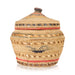 Makah Trinket Basket, Native, Basketry, Vertical