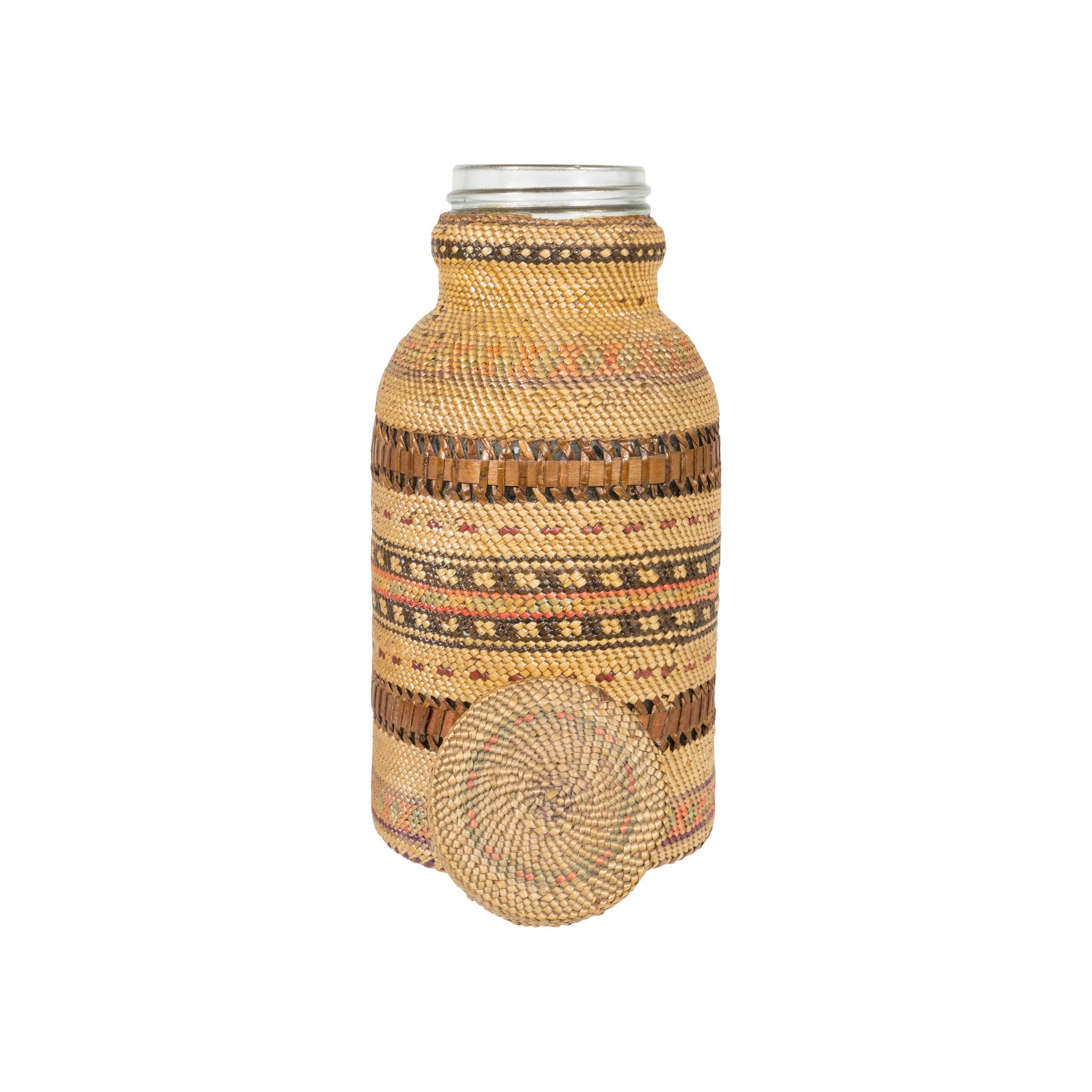 Makah/Nootka Bottle Basket