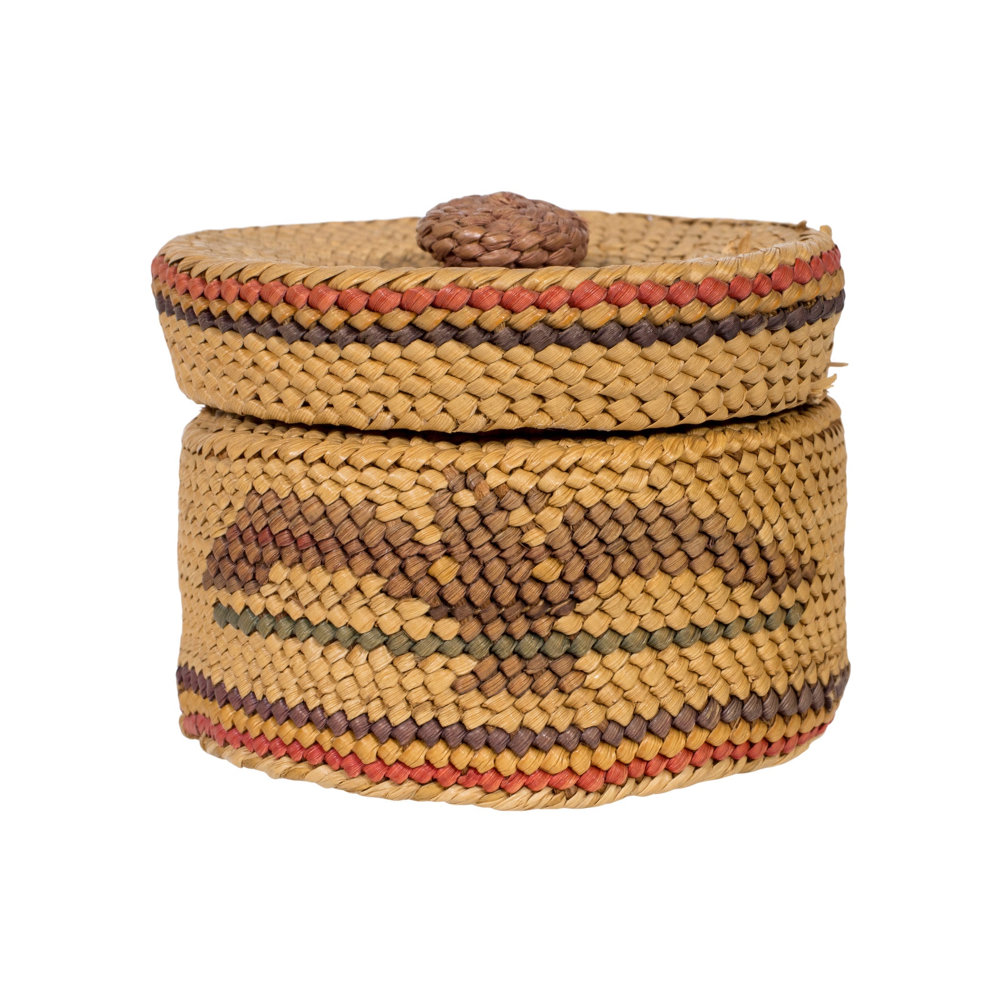 Collection of Makah Trinket Baskets