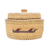 MakahBasket, Native, Basketry, Vertical