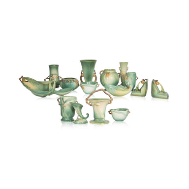 Green Roseville Pinecone Collection, Furnishings, Decor, Other
