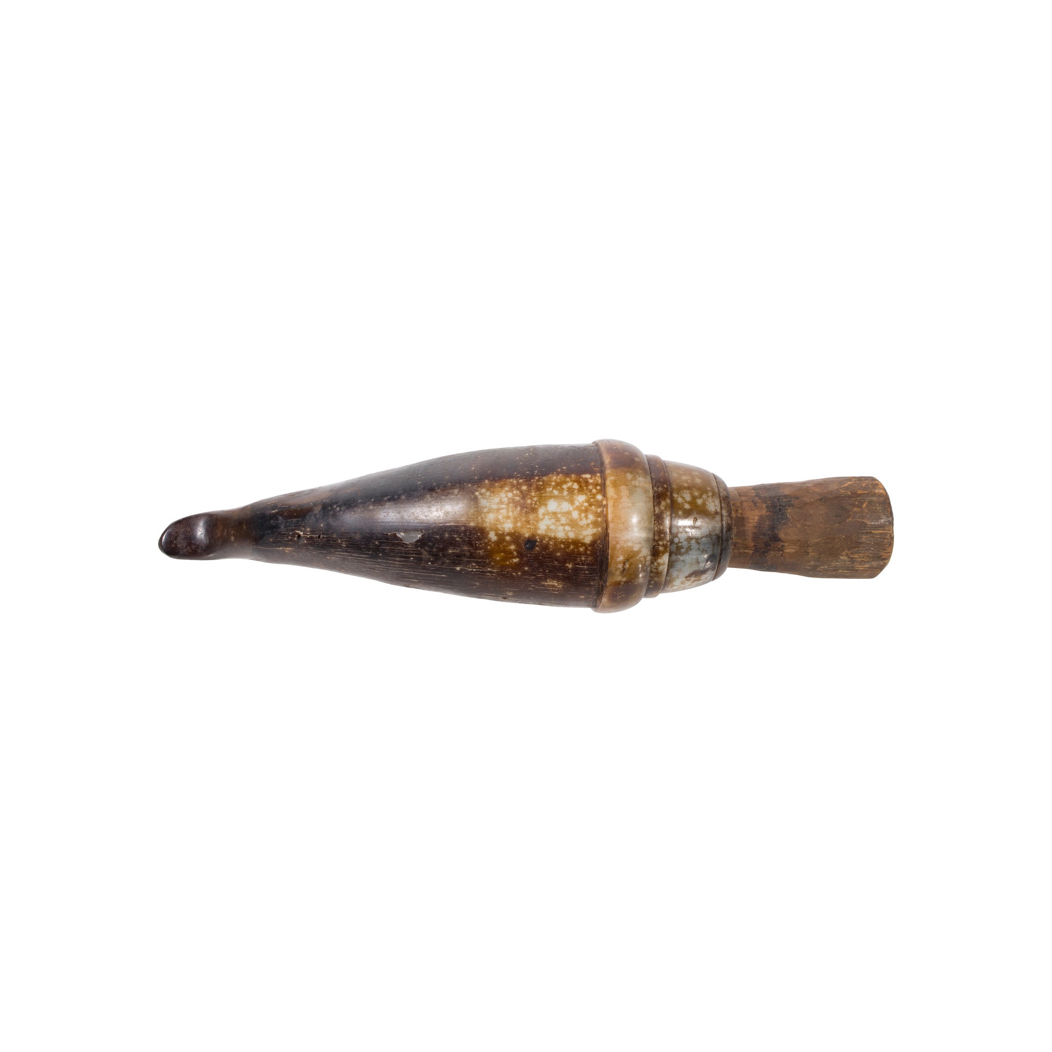 Turned Powder Horn