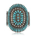 Zuni Needlepoint Turquoise Bracelet, Jewelry, Bracelet, Native