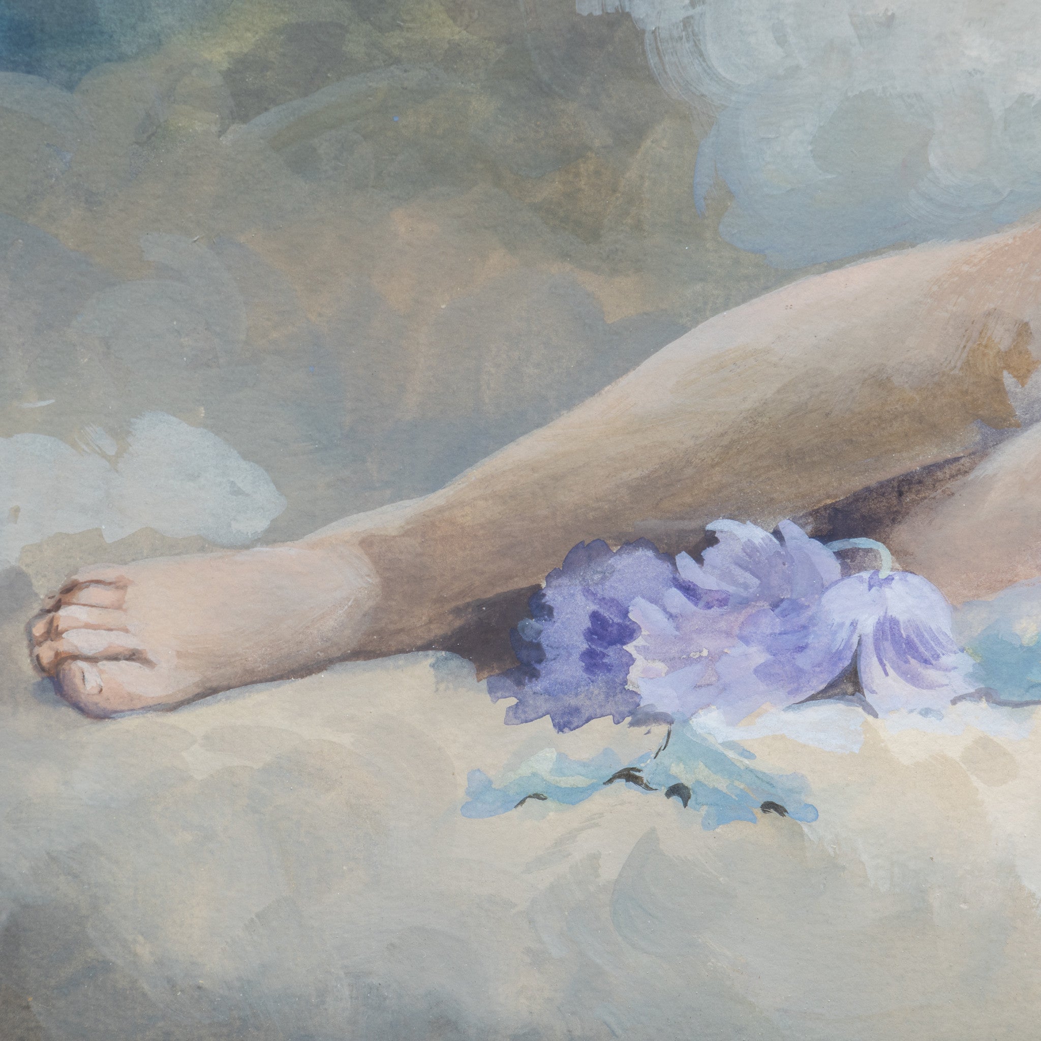 "Reclining Nude" by Andrew P. Hill