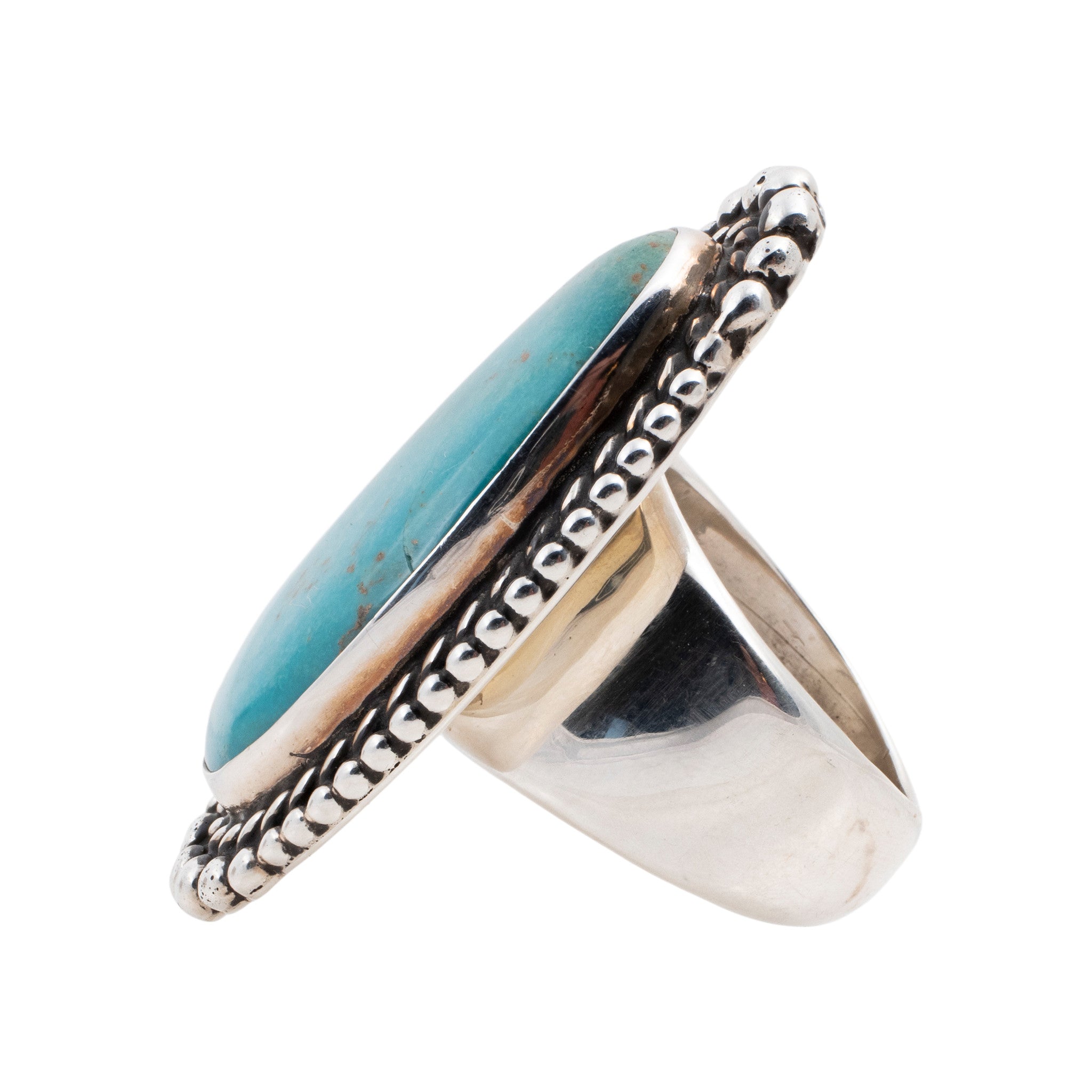 Navajo Cerrillos Turquoise Ring