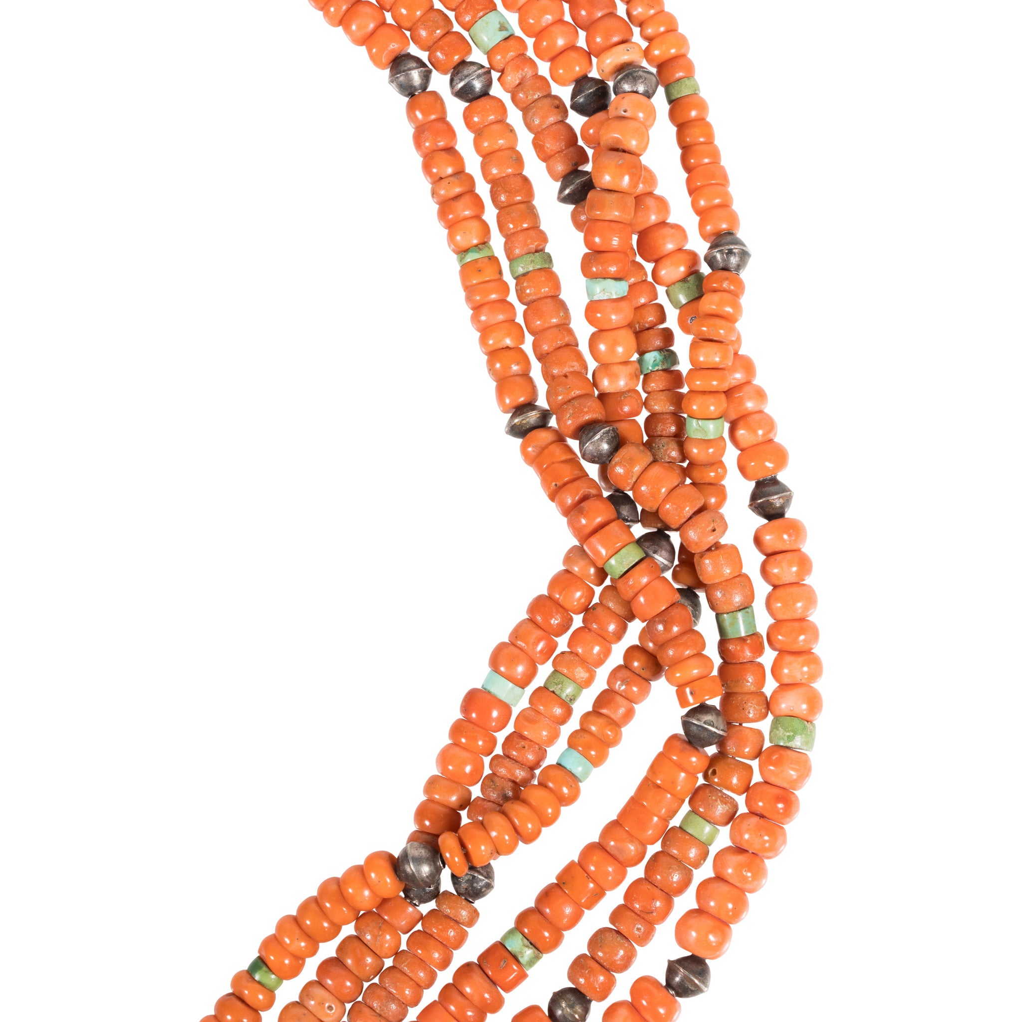 Zuni Coral Necklace