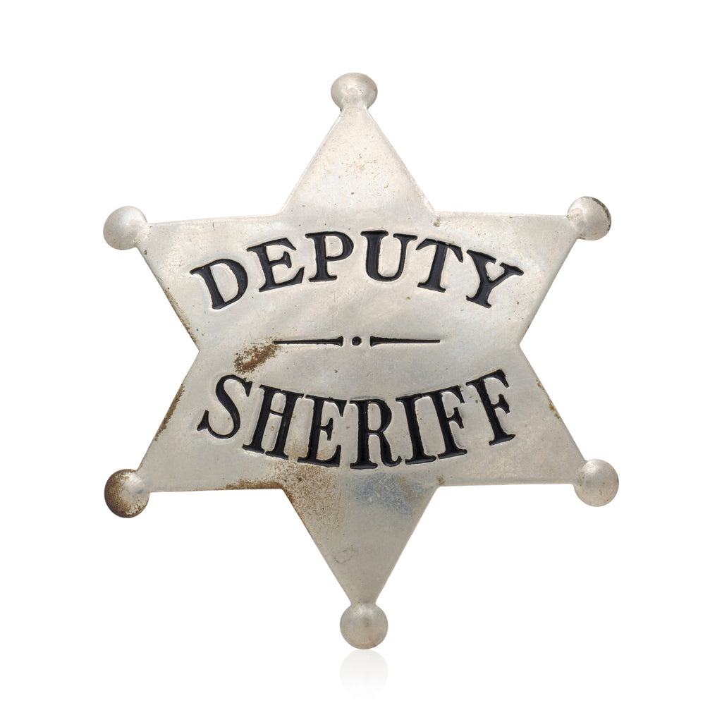 Denix US Sheriff Star Badge – Étoile De Shérif Western En Métal, Accessoire Cosplay Ou Décoration (5 Cm)