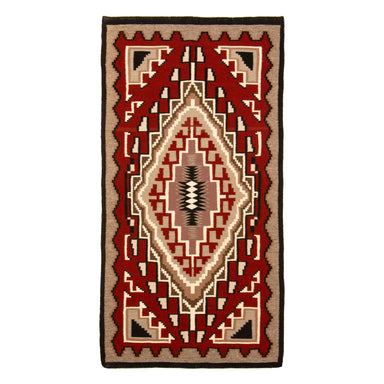 Navajo Ganado, Native, Weaving, Floor Rug