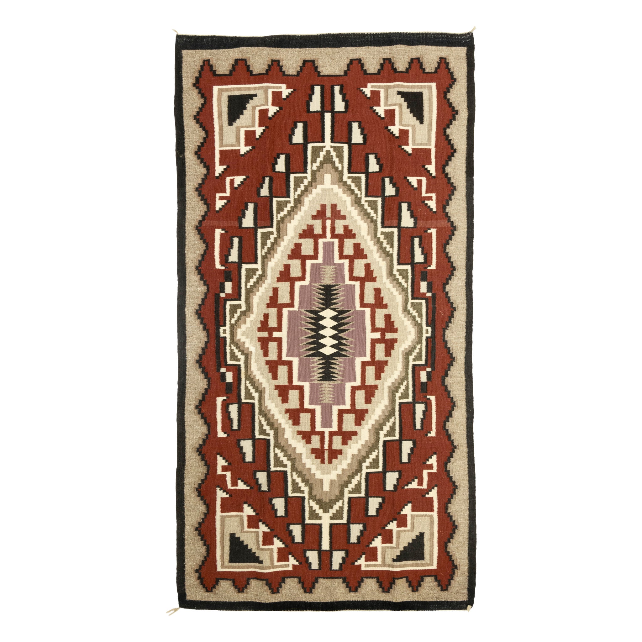 Navajo Ganado, Native, Weaving, Floor Rug