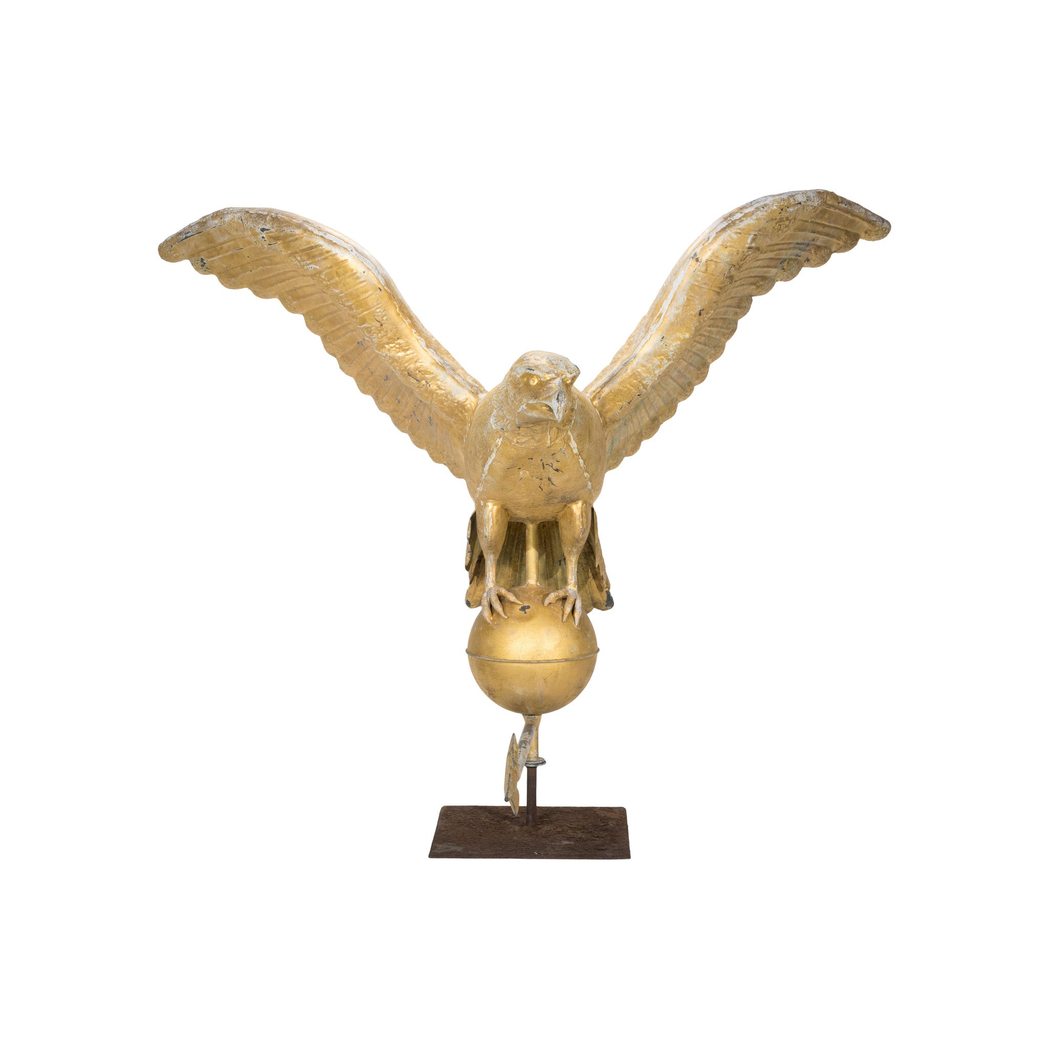 Copper Eagle Form Weather Vane