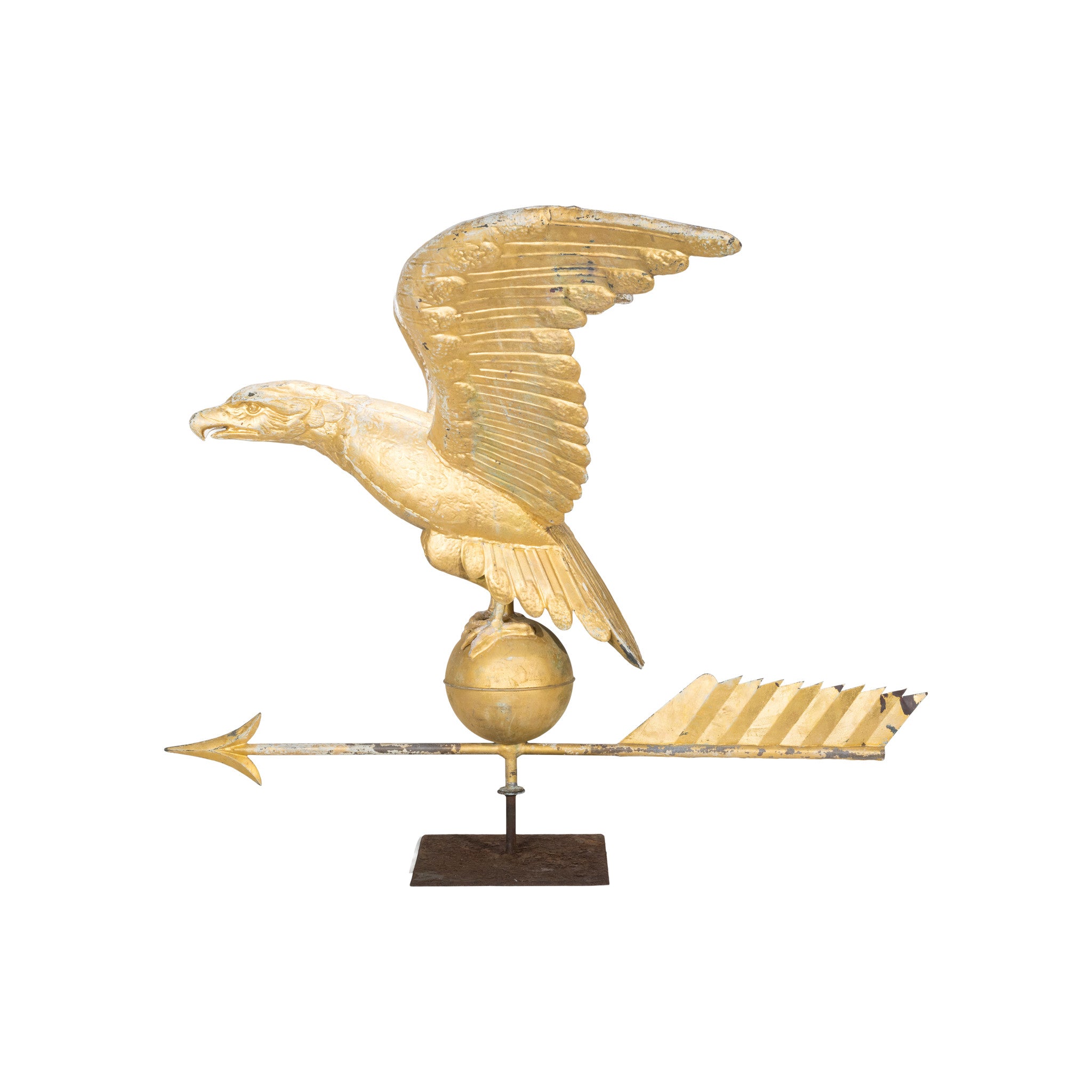 Copper Eagle Form Weather Vane