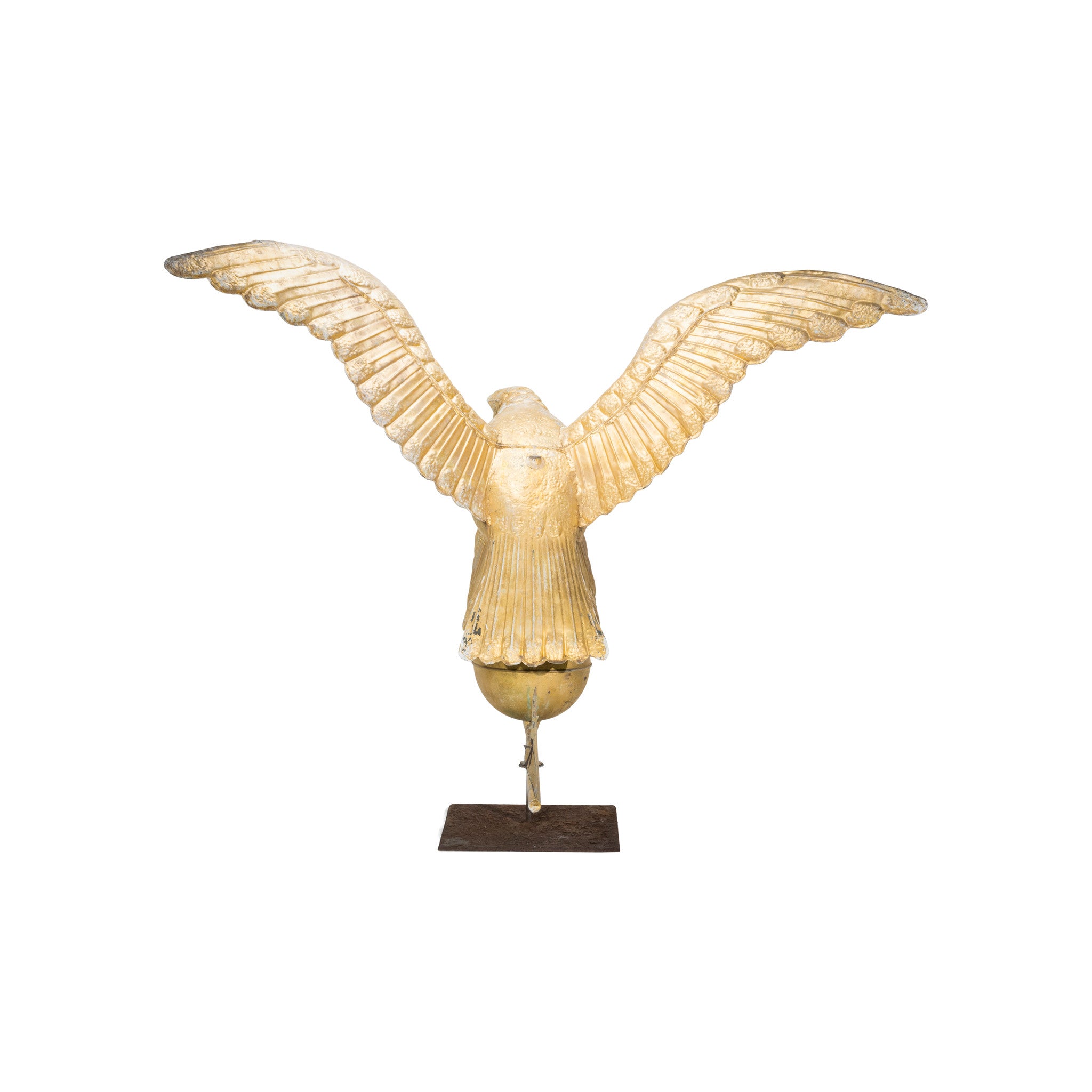 Copper Eagle Form Weather Vane