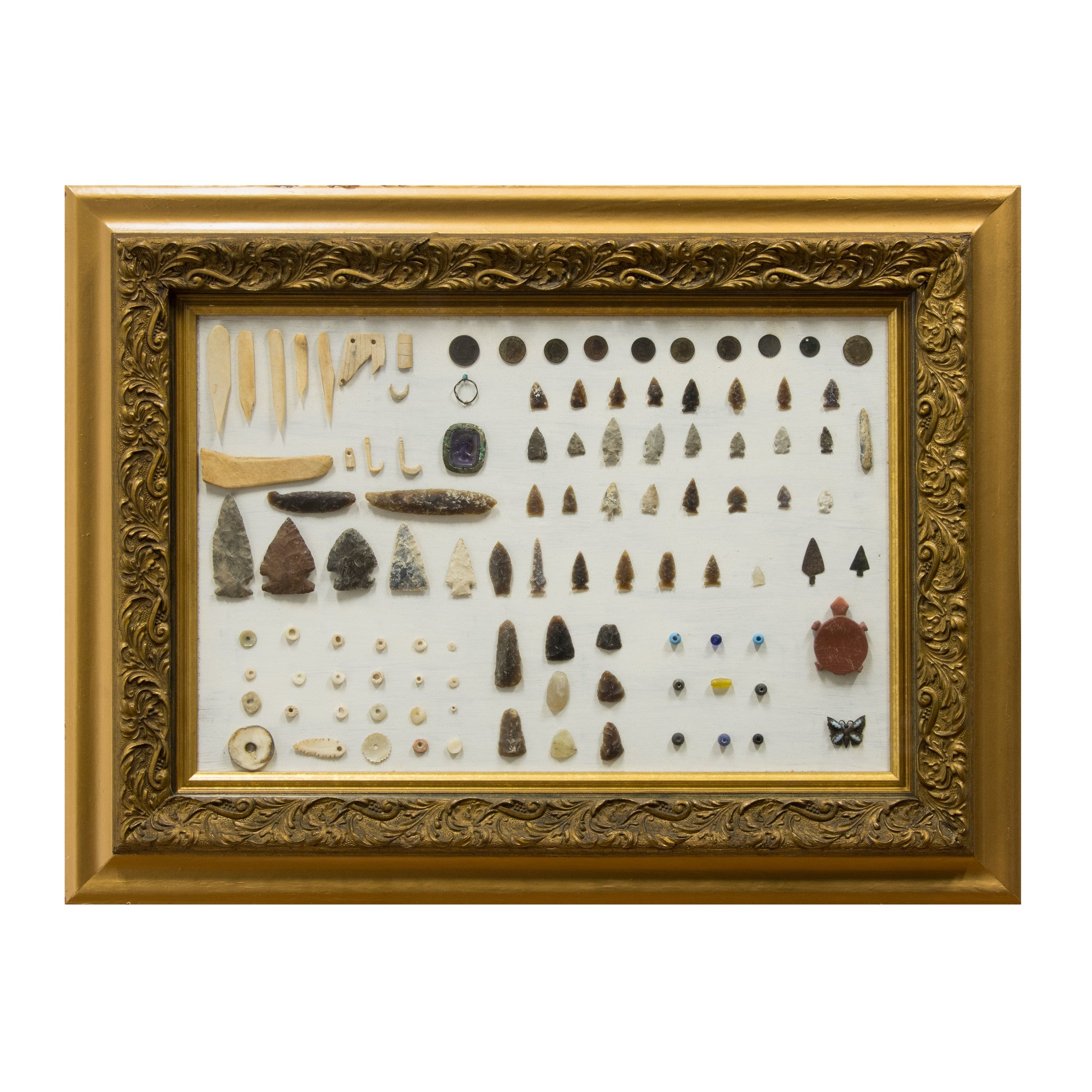 The Haven's Site - Archeological Finds Collection, Native, Stone and Tools, Bone