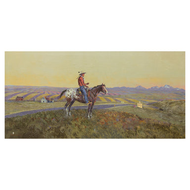"The Old and the New" by Ace Powell, Fine Art, Painting, Western