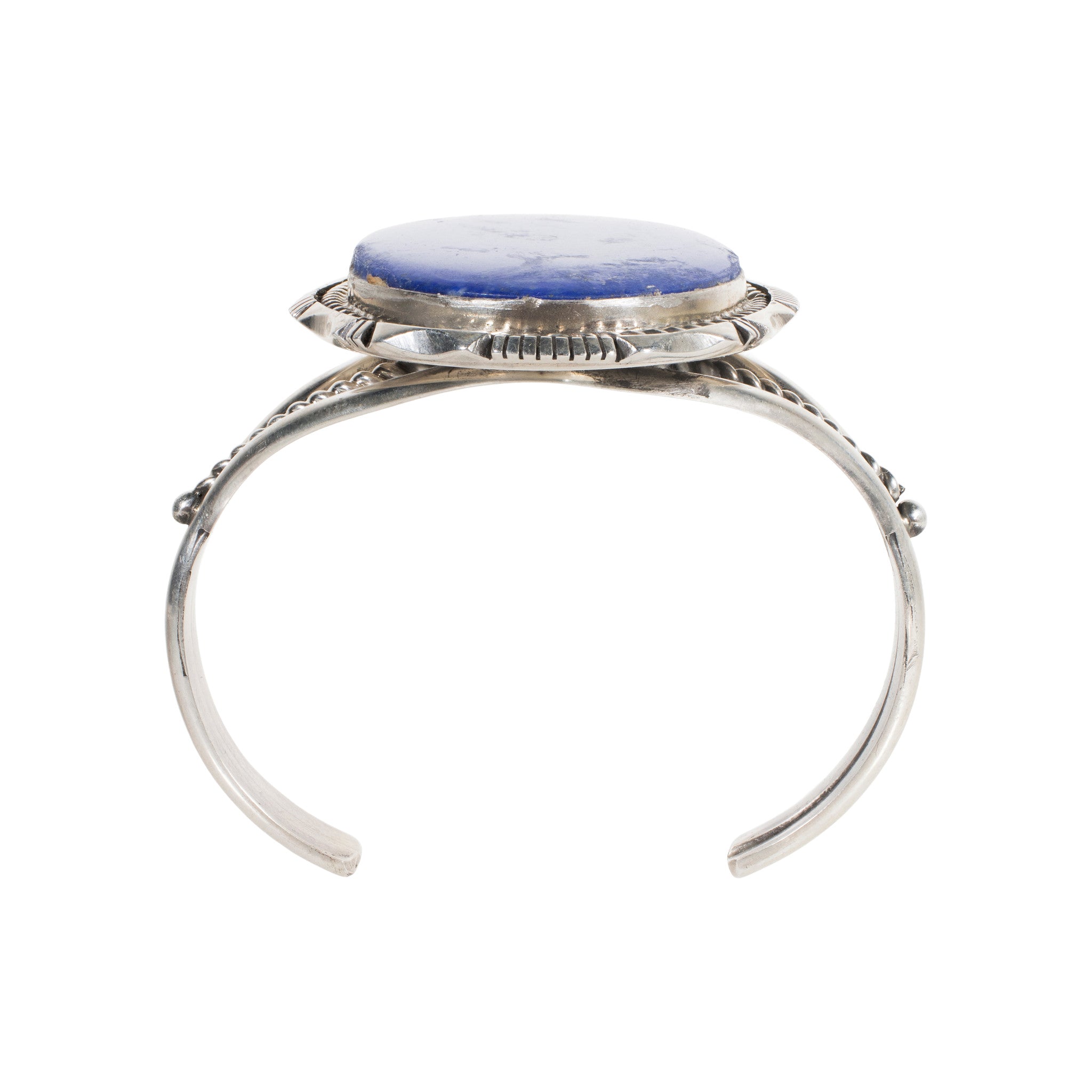 Lapis and Sterling Bracelet