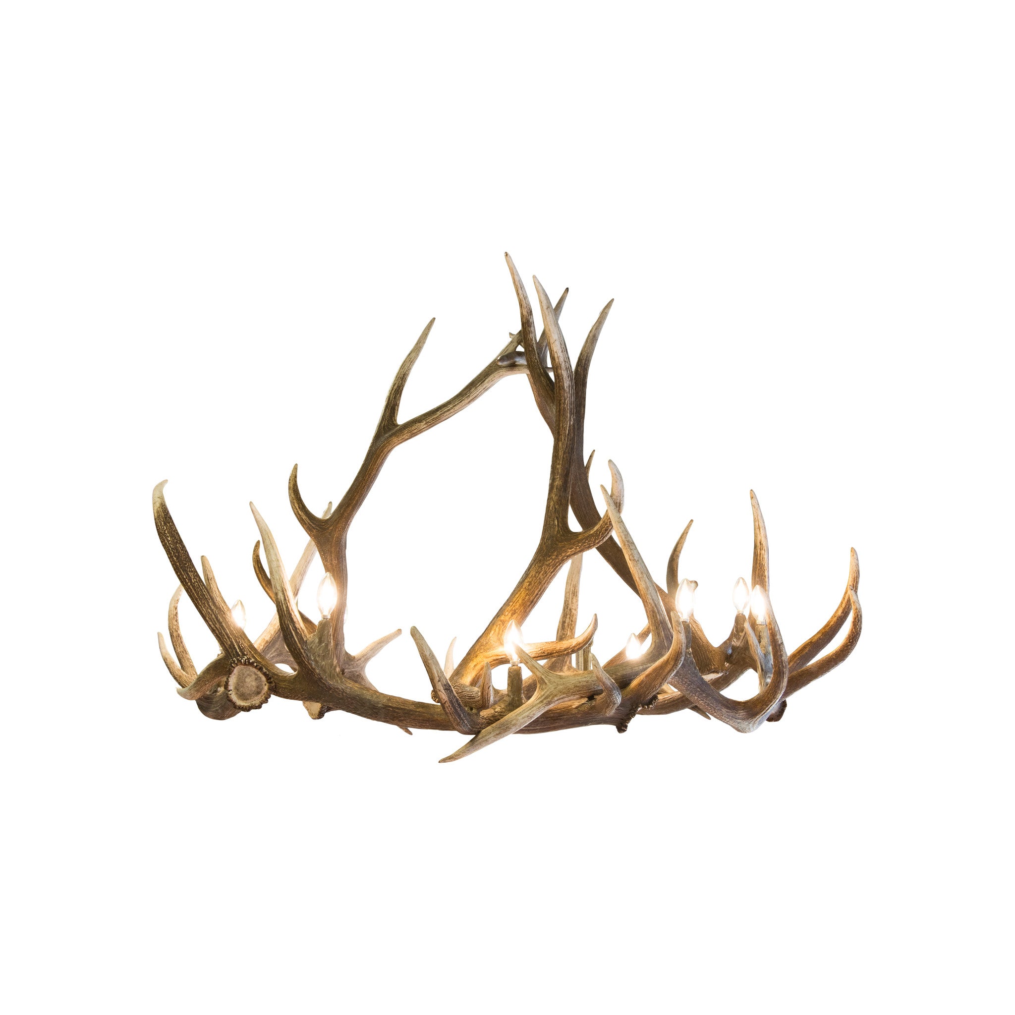 Cathedral Elk Chandelier