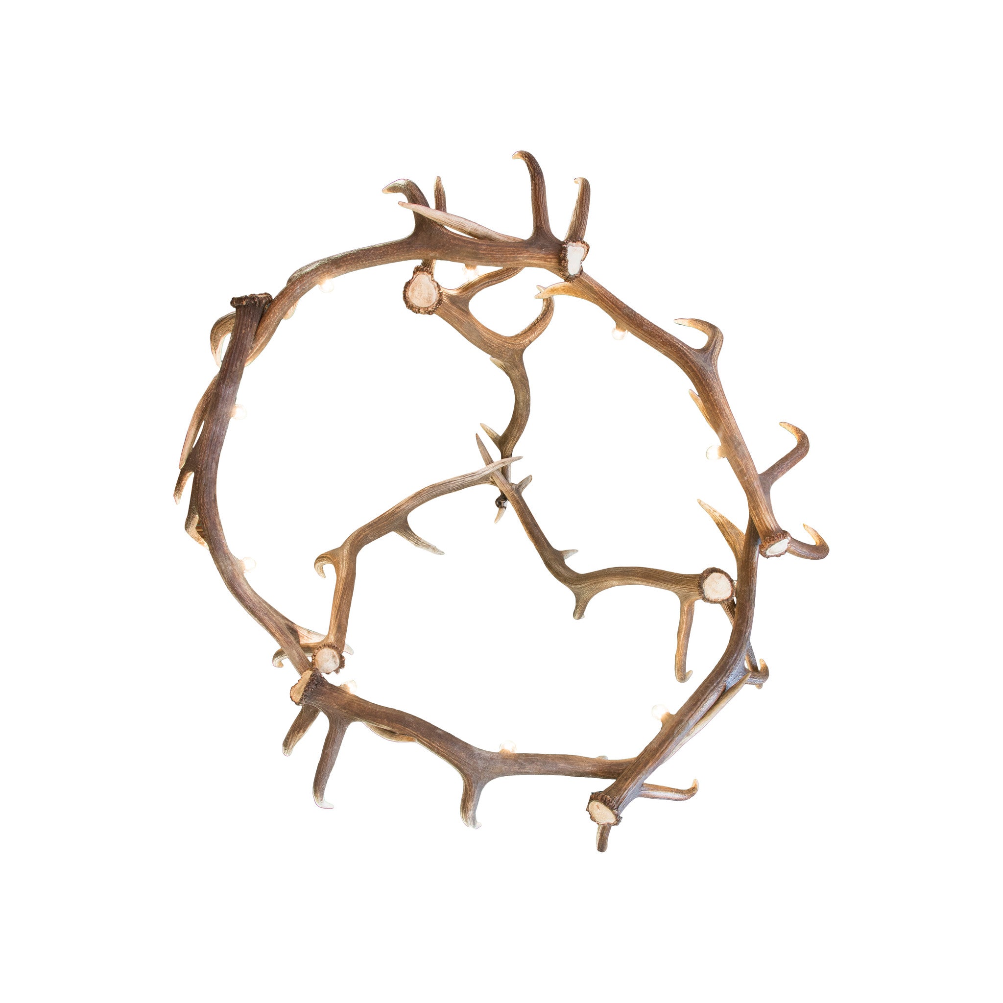 Cathedral Elk Chandelier