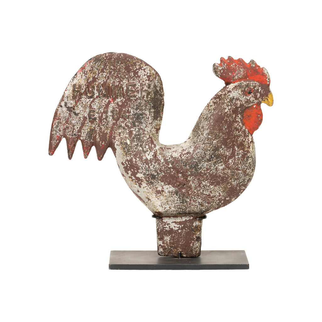 Cast Iron Rooster Windmill Weight — Cisco's Gallery