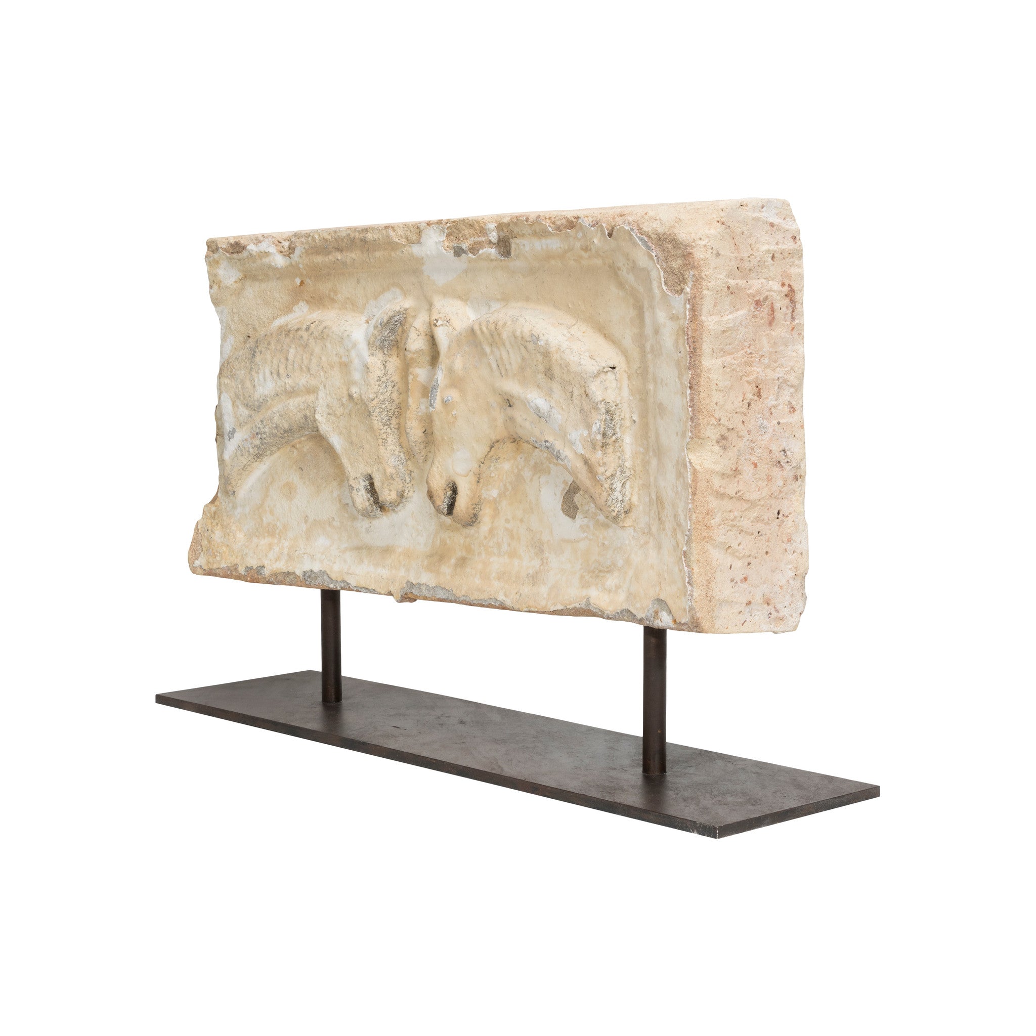 Architectural Panel with Horses