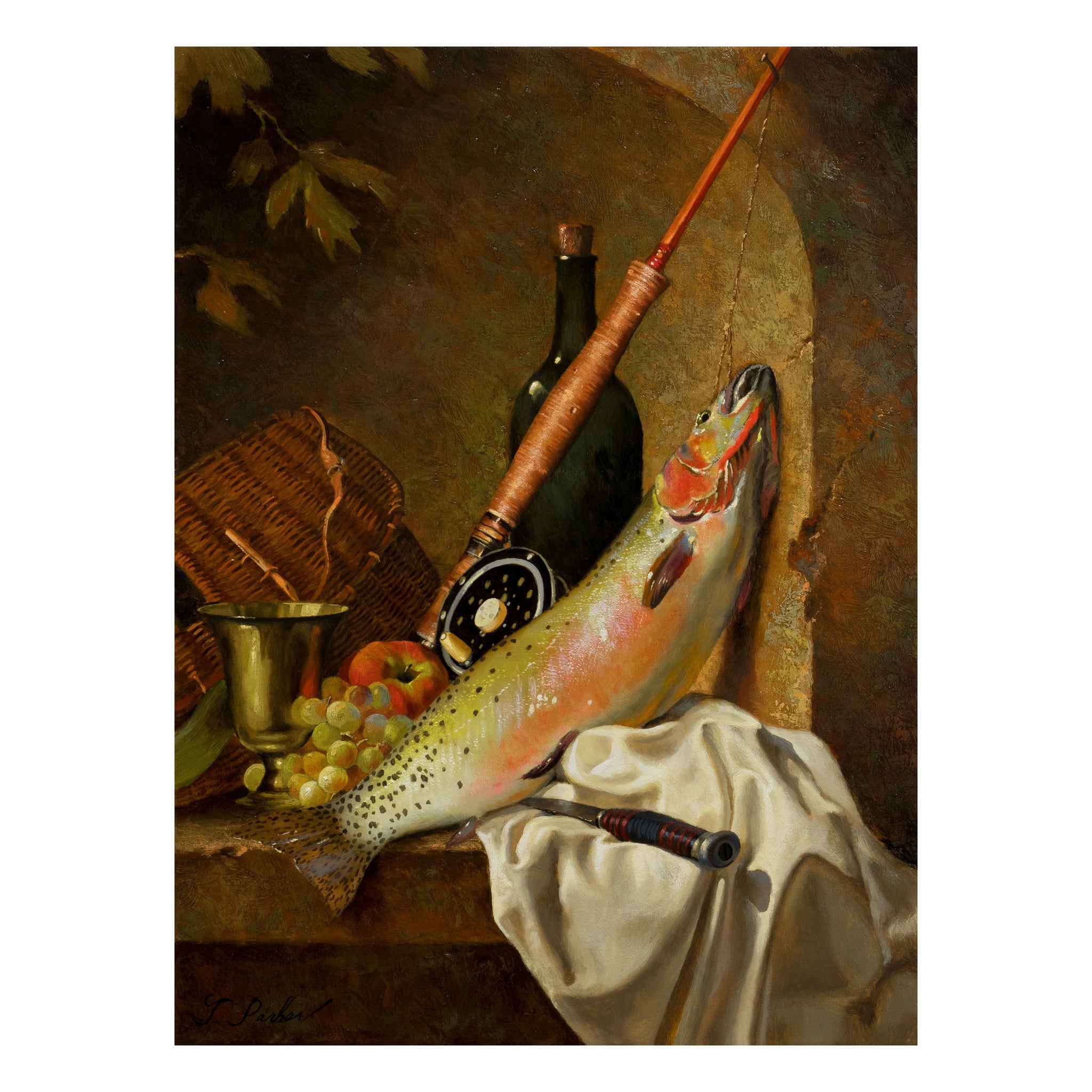 Reflections on the Day by Greg Parker, Fine Art, Painting, Sporting