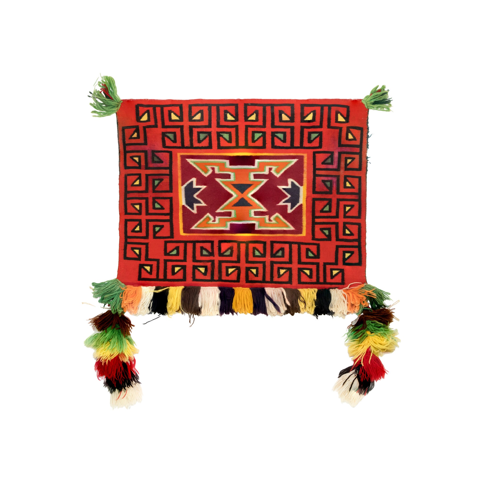 Navajo Single Sunday Saddle, Native, Weaving, Single Saddle Blanket