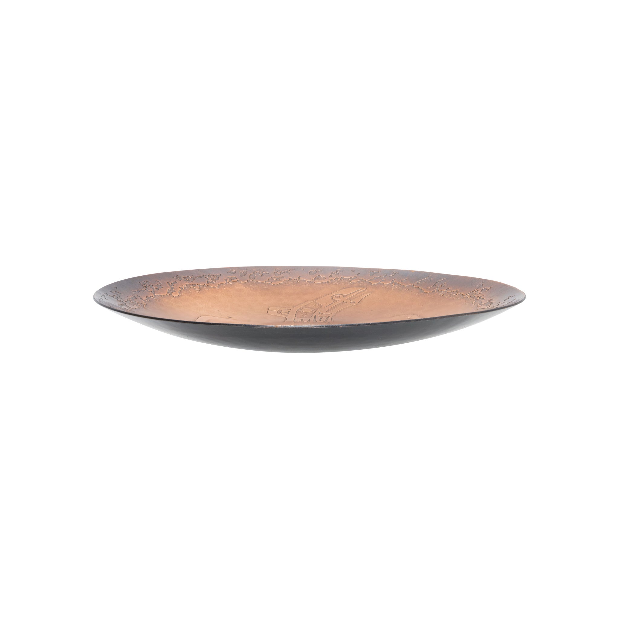 Kwakiutl Hammered Copper Bowl