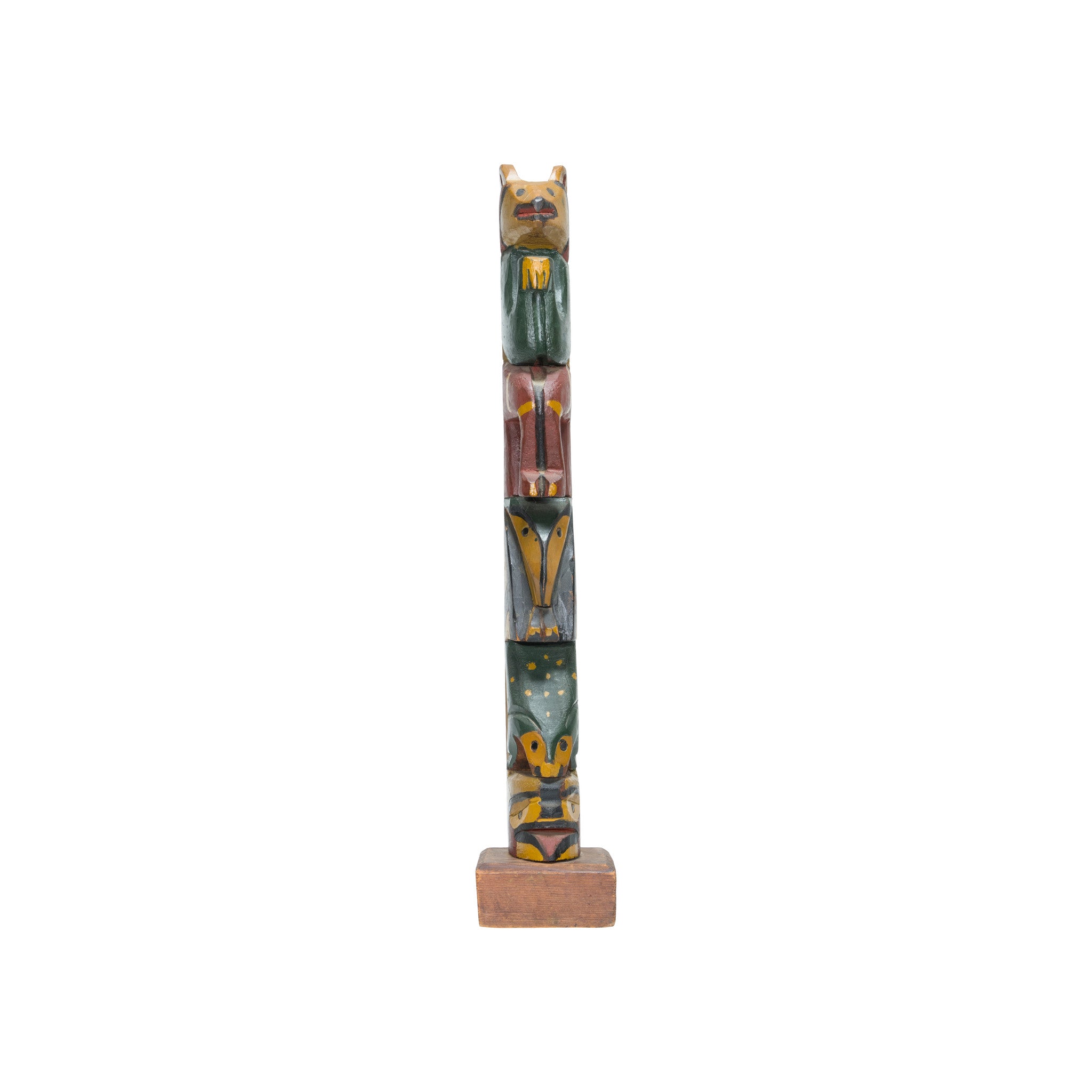 Coast Salish Totem Pole