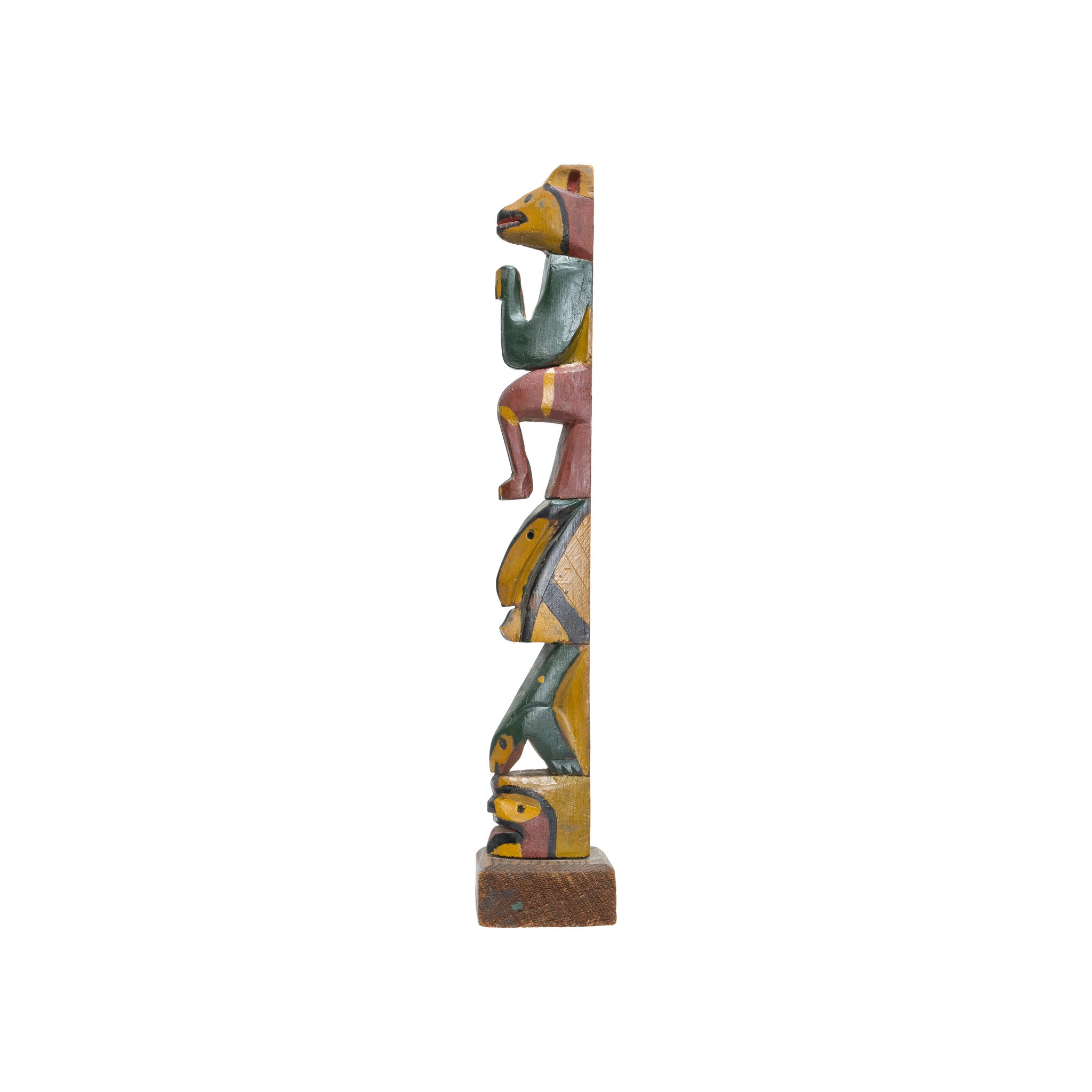 Coast Salish Totem Pole