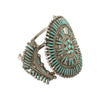 Zuni Needlepoint Turquoise Bracelet