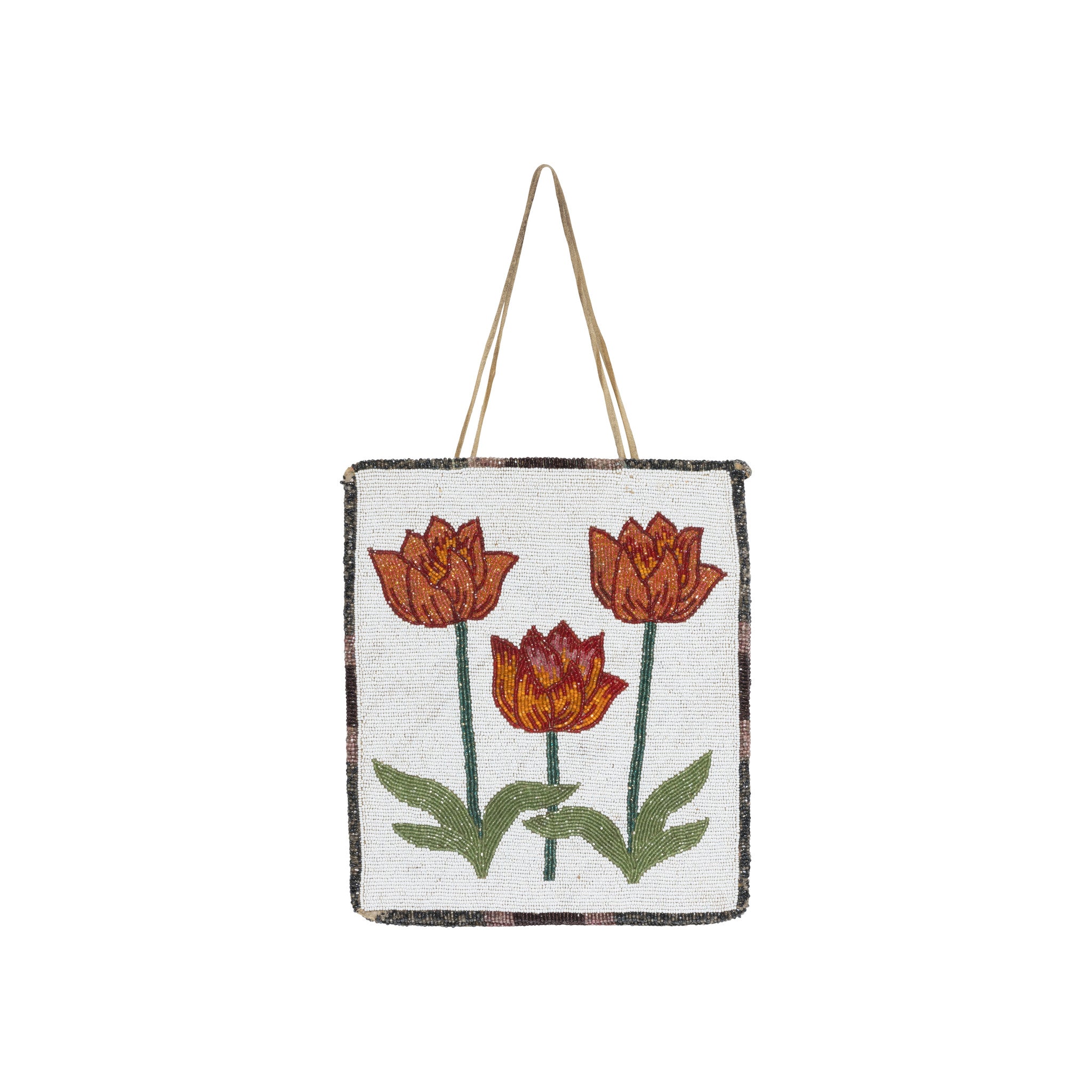 Plateau Beaded Flat Bag