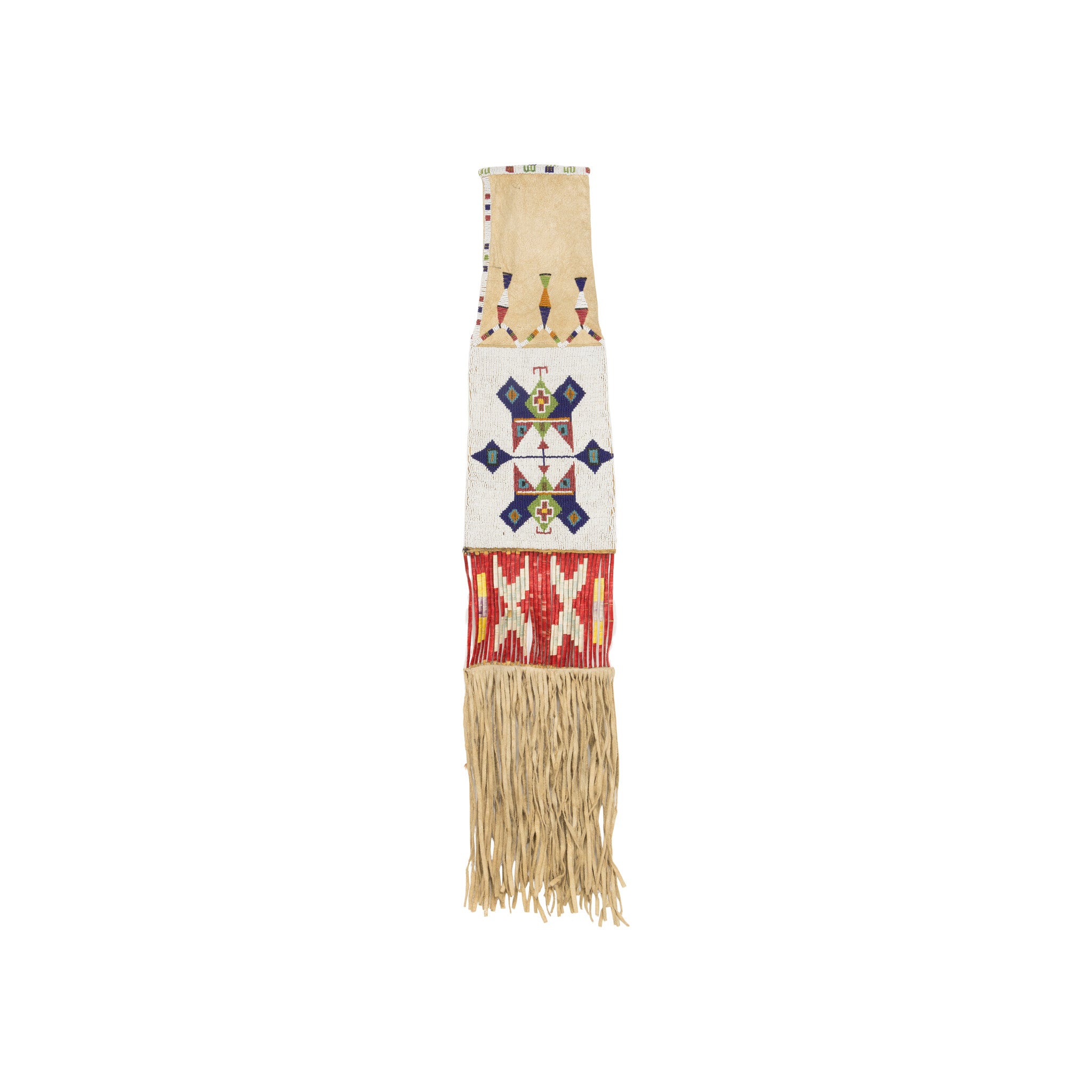 Sioux Beaded Pipe Bag, Native, Bag, Pipe Bag
