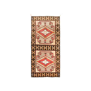 Navajo Teec Nos Pos Runner, Native, Weaving, Floor Rug