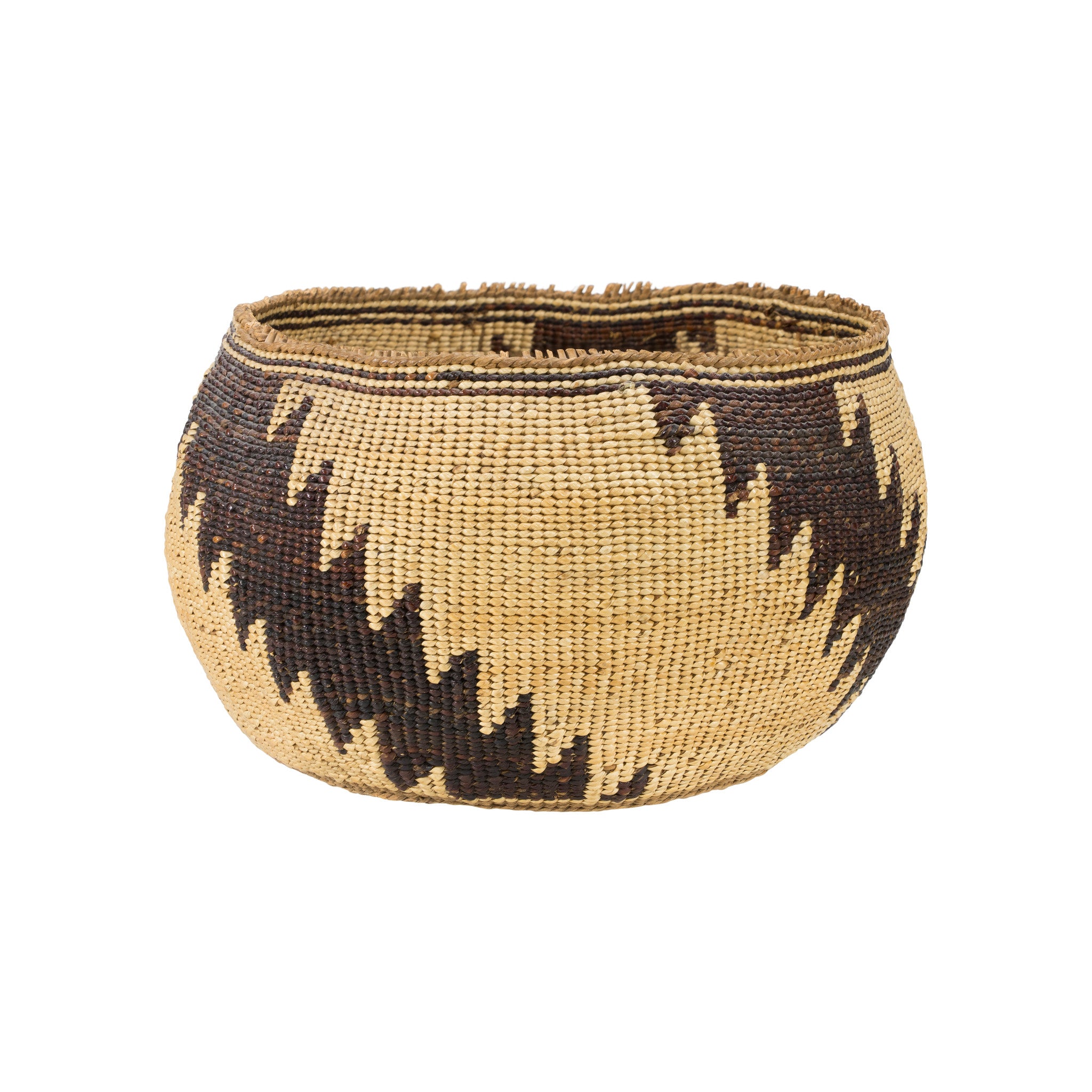 Pit River Basketry Bowl